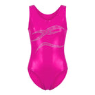 Agonistiko Paidiko Kormaki Enorganis Gymnastikis Refresh Waves Basic Leotard C Hot Pink MelizDanceShop