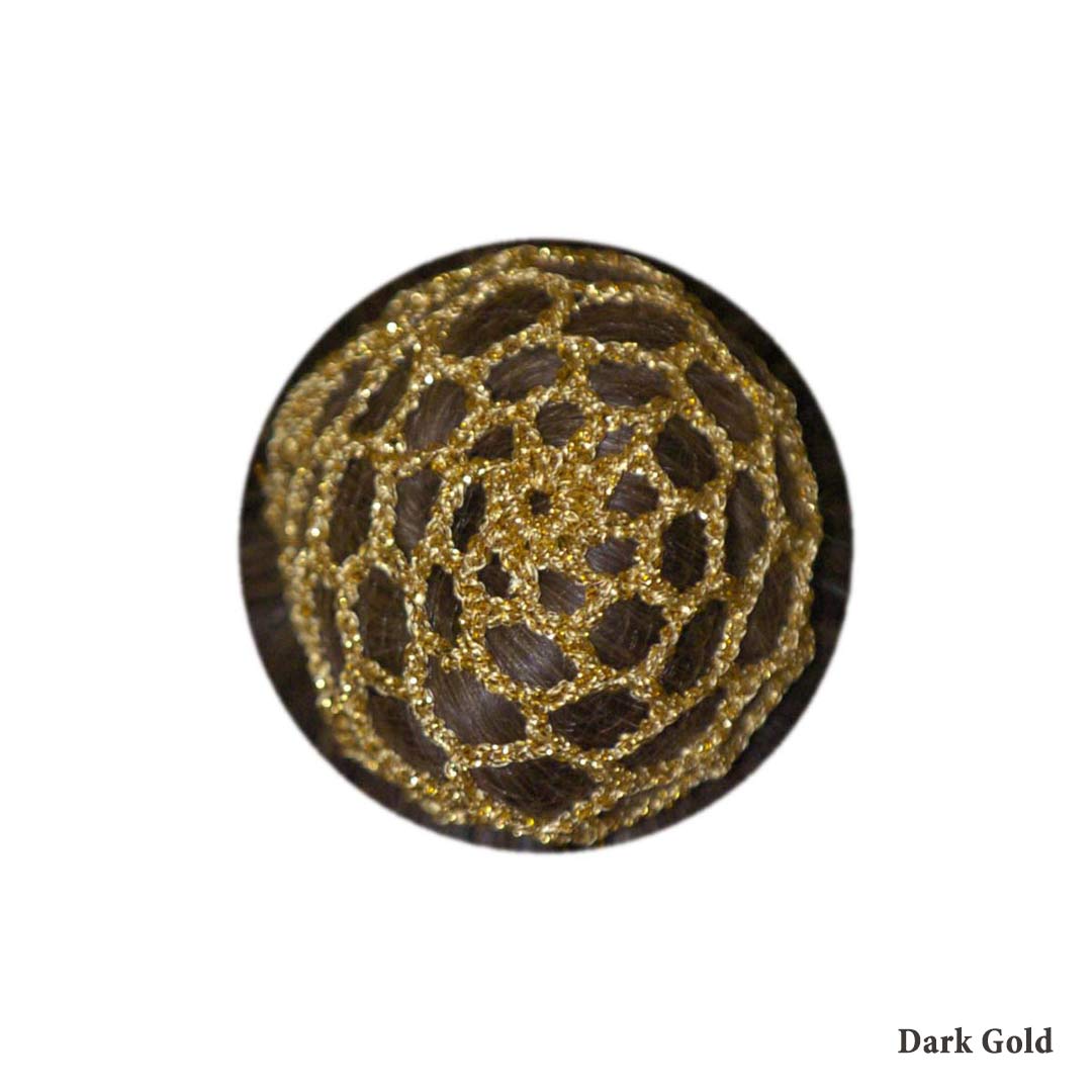 Files Malion Xorou Pastorelli Colored Hair Net Dark Gold MelizDanceShop