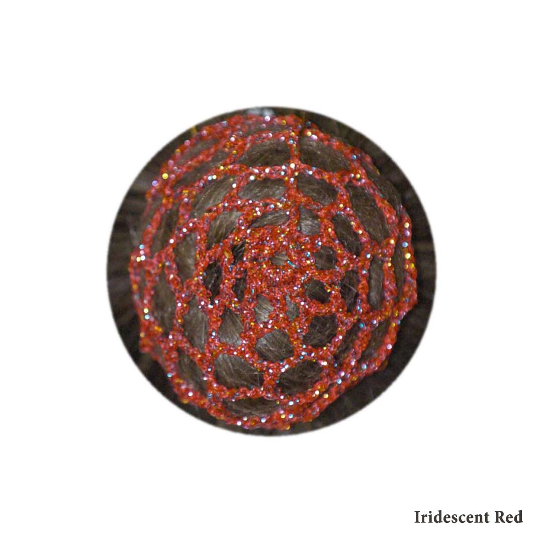 Files Malion Xorou Pastorelli Colored Hair Net Iridescent Red MelizDanceShop