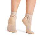 Kaltses Xorou Yoga Capezio LifeKnit Sox II Skintone 60 Back MelizDanceShop