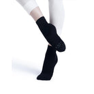 Kaltses Xorou Yoga Capezio LifeKnit Sox II Black Back MelizDanceShop