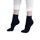 Kaltses Xorou Yoga Capezio LifeKnit Sox II Black Side MelizDanceShop