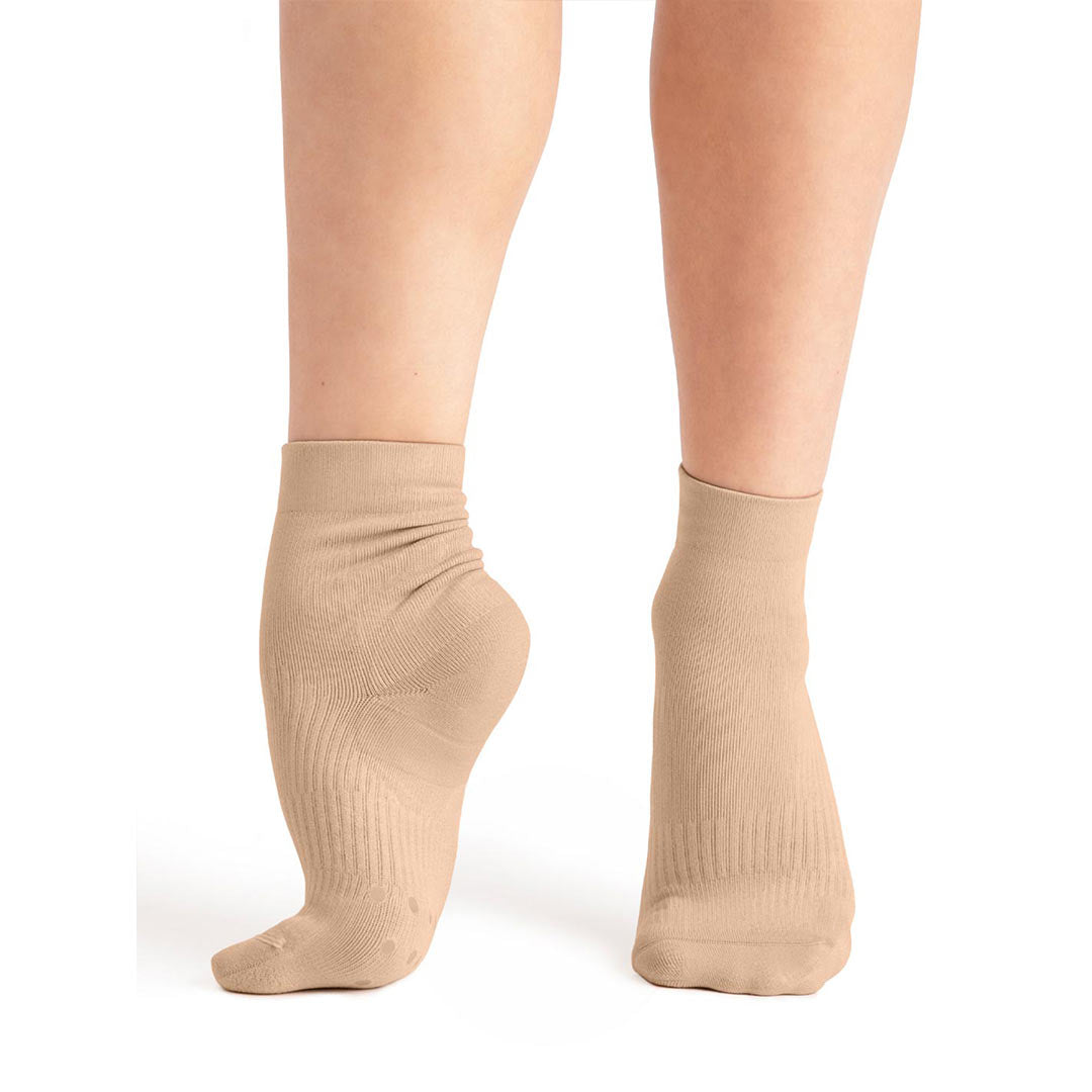 Kaltses Xorou Yoga Capezio LifeKnit Sox II Skintone 60 MelizDanceShop