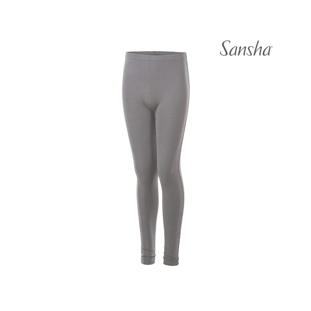 Kolan Mpaletou Andriko Sansha Samuel H0151MN Men's Footless Tights Matte Nylon Spandex Grey MelizDanceShop