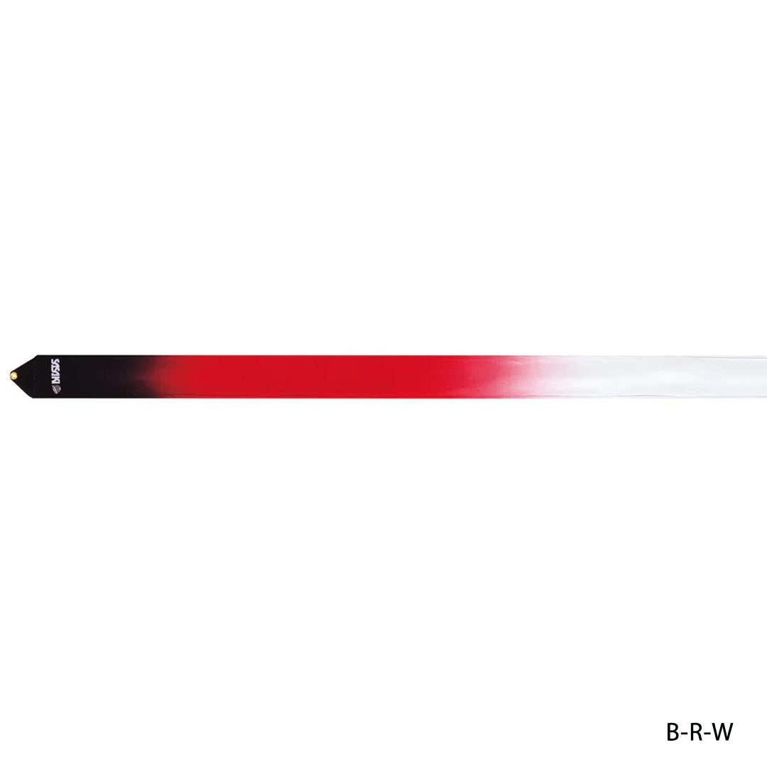 Kordela Rythmikis Gymnastikis Polixromi Agonistiki Sasaki M-71HG-F 6m High Pitch Gradation FIG Black Red White MelizDanceShop