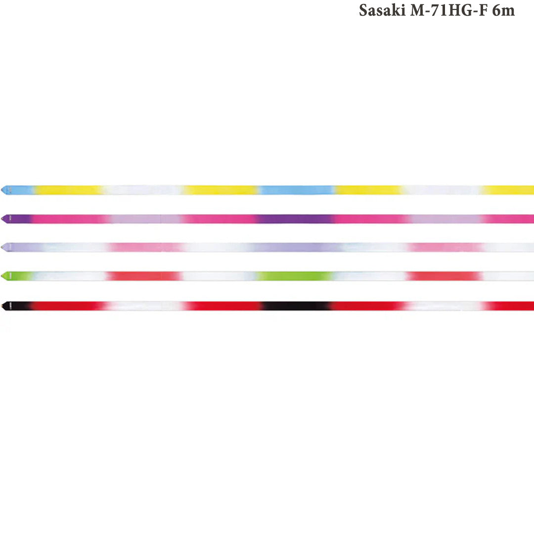 Kordela Rythmikis Gymnastikis Polixromi Agonistiki Sasaki M-71HG-F 6m High Pitch Gradation FIG Color Chart MelizDanceShop