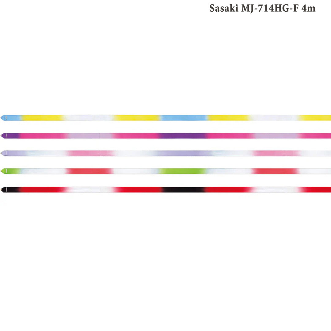 Kordela rythmikis Gynastikis Polixromi Agonistiki Sasaki MJ-714HG-F 4m High Pitch Gradation FIG Color Chart MelizDanceShop