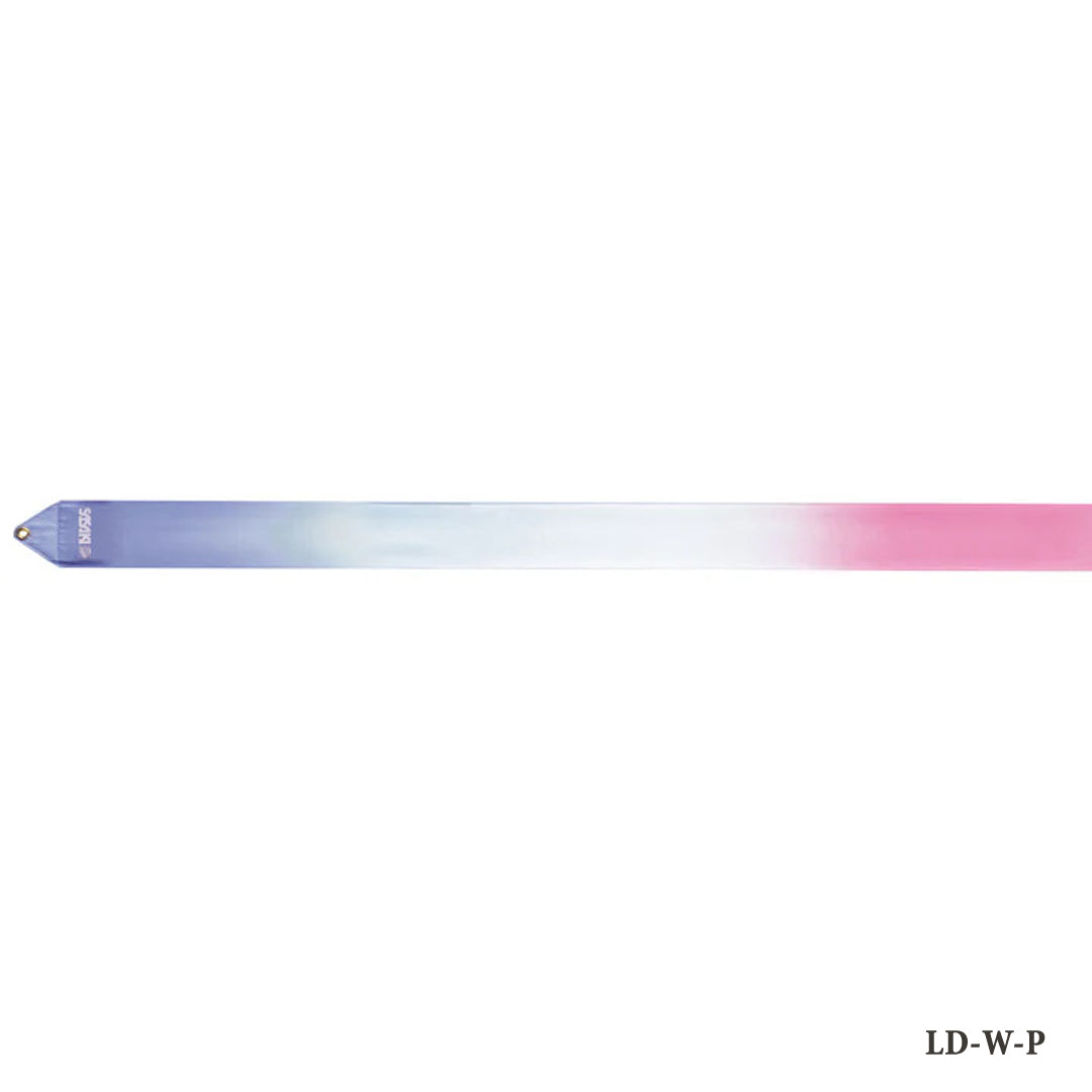 Kordela rythmikis Gynastikis Polixromi Agonistiki Sasaki MJ-715HG-F 5m High Pitch Gradation FIG LavenderWhite Pink MelizDanceShop