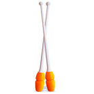 Korines Rythmikis Gymnastikis Dixromes Sindeomenes Pastorelli Masha 45.20cm FIG White Orange MelizDanceShop