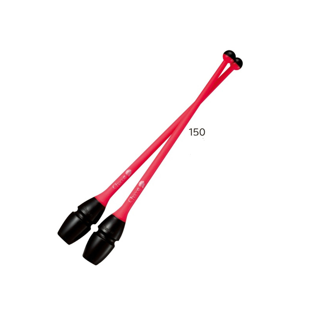 Paidikes Korines Rythmikis Gymnastikis Sindeomenes Agonistikes Chacott Rubber Clubs L455 45.5cm FIG 150.Black Coral MelizDanceShop