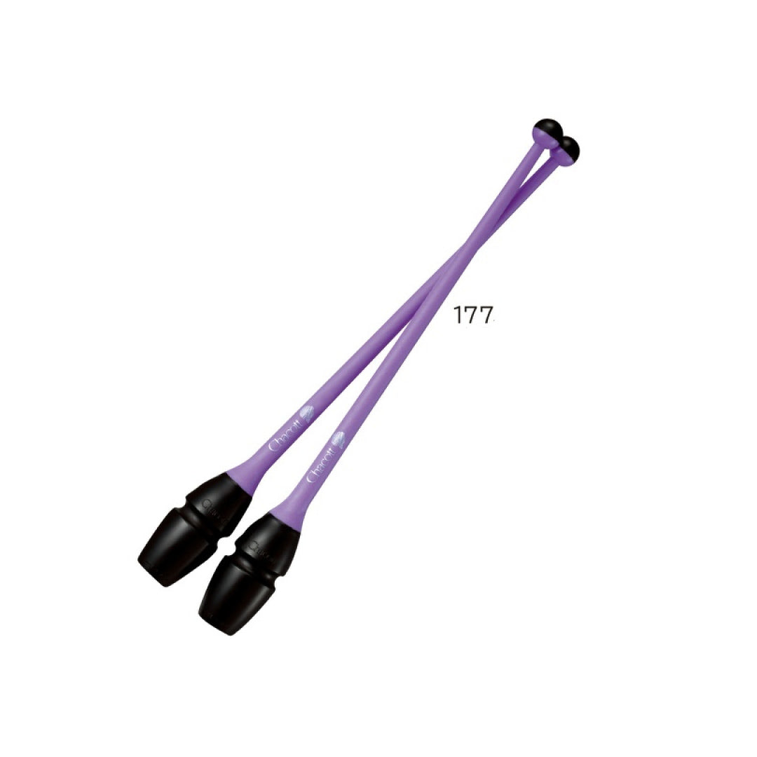 Paidikes Korines Rythmikis Gymnastikis Sindeomenes Agonistikes Chacott Rubber Clubs L455 45.5cm FIG 177.Black Purple MelizDanceShop
