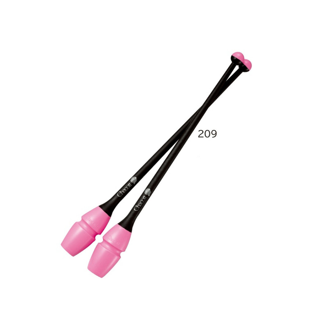 Paidikes Korines Rythmikis Gymnastikis Sindeomenes Agonistikes Chacott Rubber Clubs L455 45.5cm FIG 209.Pink Black MelizDanceShop