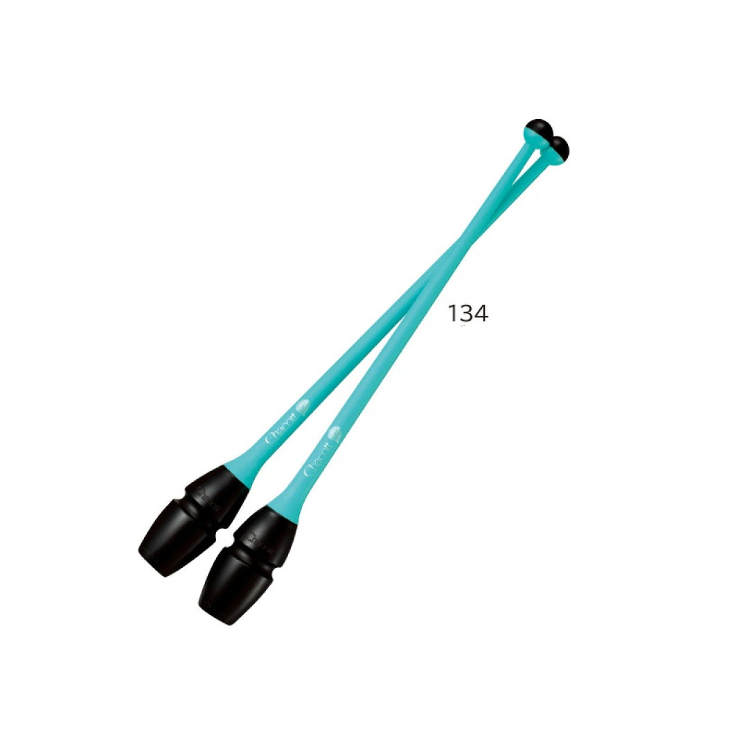 Paidikes Korines Rythmikis Gymnastikis Sindeomenes Agonistikes Chacott Rubber Clubs L455 45.5cm FIG 134.Black Sea Green MelizDanceShop