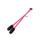 Korines Rythmikis Gymnastikis Sindeomenes Agonistikes Chacott Rubber Clubs L455 FIG 143.Pink Black MelizDanceShop