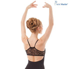 Kormaki Xorou Gynaikeio Tiranta KH Martin Adreen KH1569M Camilole Leotard With Mesh Black Back MelizDanceShop