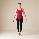 Gynaikeio Kormaki Xorou Tiranta GradBallet Tank Leotard Burgundy MelizDanceShop