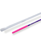 Mpagketa Kordelas Rithimkis Gymnastikis Pastorelli Classic Mirror Ribbon Stick FIG 00400 Violet with Fluorescent Pink Grip MelizDanceShop