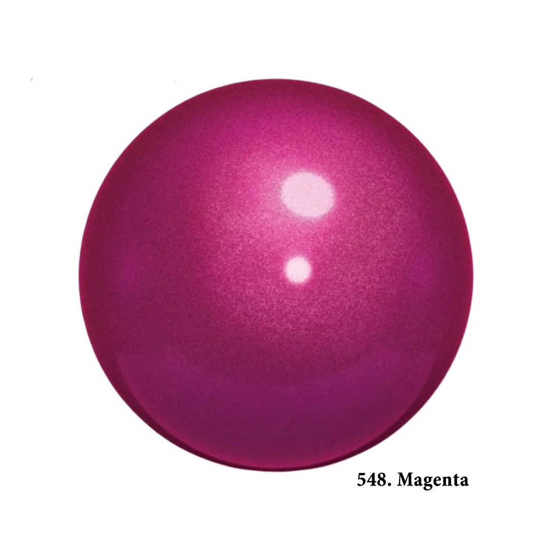 Mpala Rythmikis Gymnastikis Agonistiki Glitter Chacott Jewelry Ball 18.5cm 548.Magenta MelizDanceShop