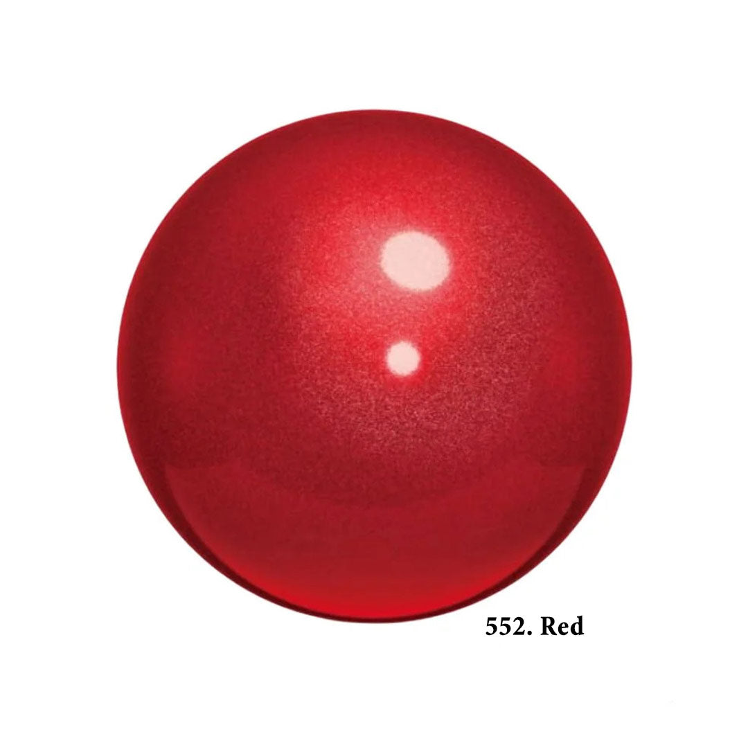 Mpala Rythmikis Gymnastikis Agonistiki Glitter Chacott Jewelry Ball 18.5cm 5552.Red MelizDanceShop