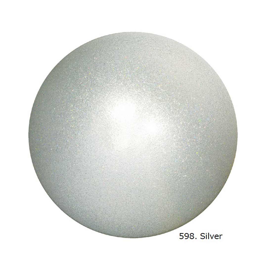 Mpala Rythmikis Gymnastikis Agonistiki Glitter Chacott Jewelry 18.cm FIG 598.Silver MelizDanceShop