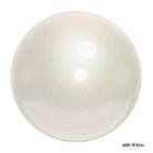 Mpala Rythmikis Gymnastikis Agonitiki Glitter Chacott Shiny Ball 18.5cm FIG 600 White MelizDanceShop