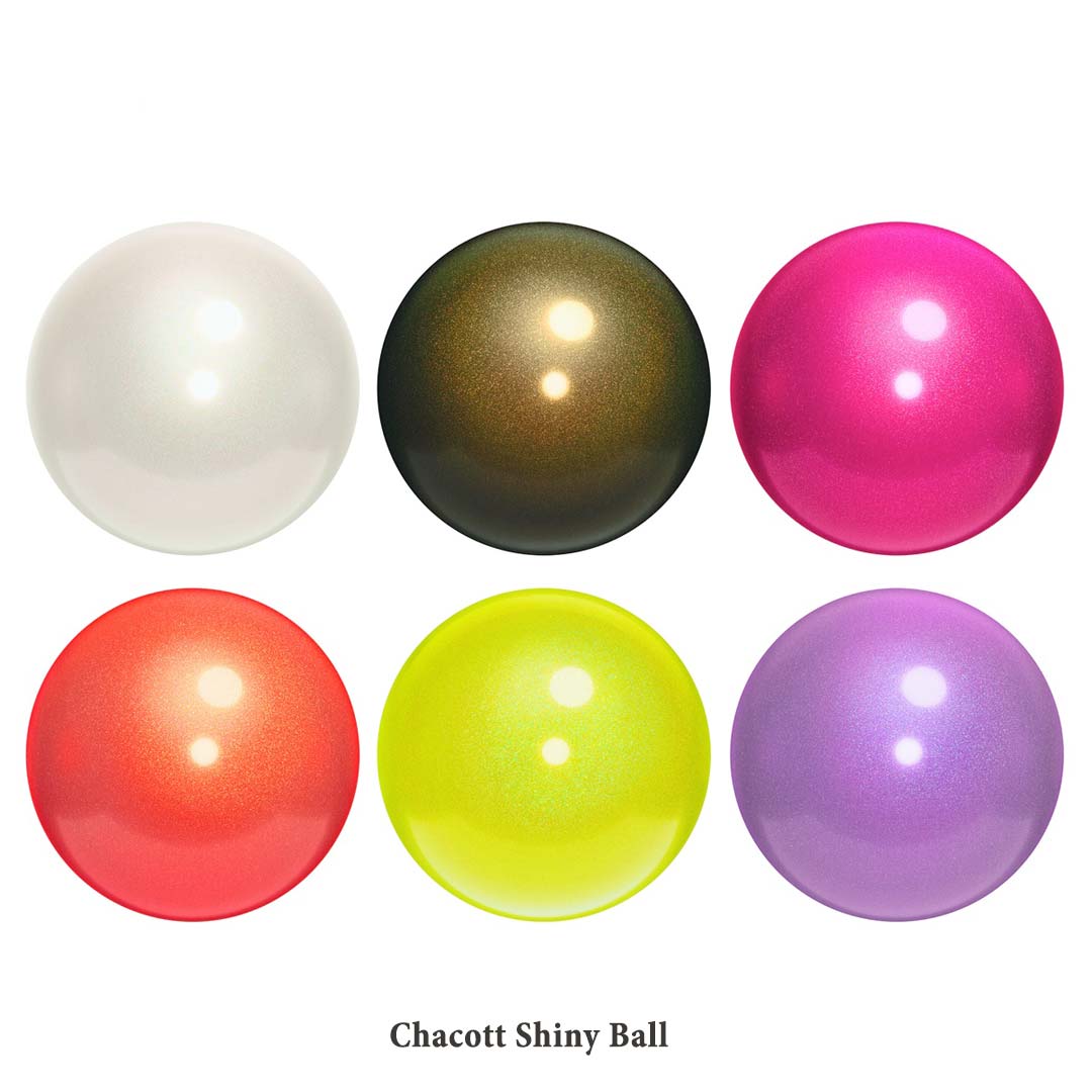 Mpala Rythmikis Gymnastikis Agonitiki Glitter Chacott Shiny Ball 18.5cm FIG Color Chart MelizDanceShop