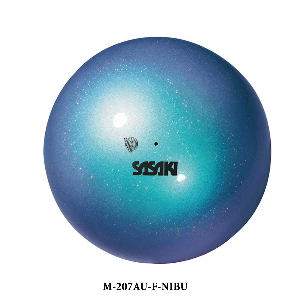 Mpala Rythmikis Gymnastikis Agonistiki Glitter Sasaki Aurora M-207AU-F-NIBU FIG Night Blue MelizDanceShop
