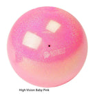 Mpala Rythmikis Gymnastikis Agonistiki Pastorelli High Vision Glitter FIG 00020 Baby Pink MelizDanceShop