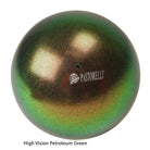 Mpala Rythmikis Gymnastikis Agonistiki Pastorelli High Vision Glitter FIG 00020 Petroleum Green MelizDanceShop