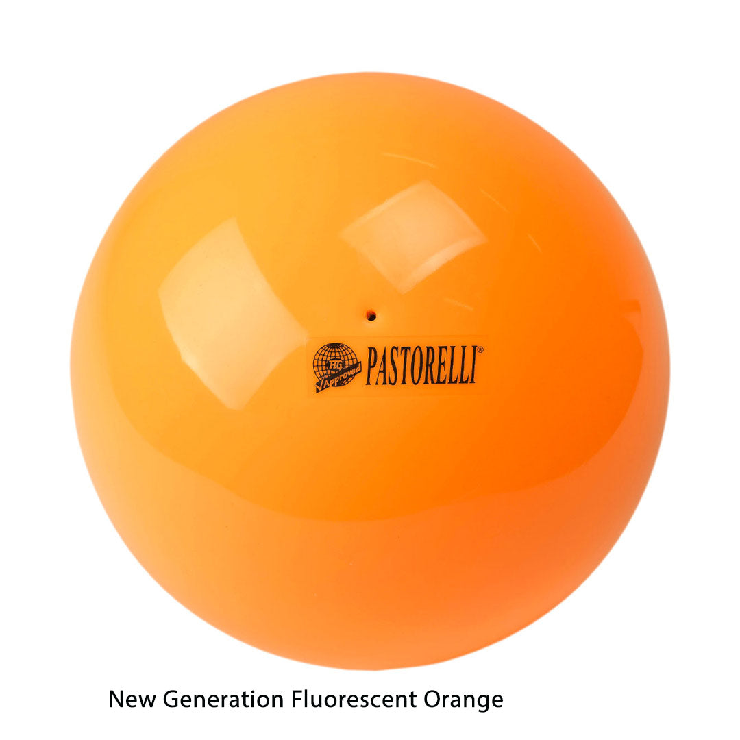 Mpala Rythmikis Gymnastikis Agonistiki Pastorelli New Generation FIG 00001 Fluorescent Orange MelizDanceShop