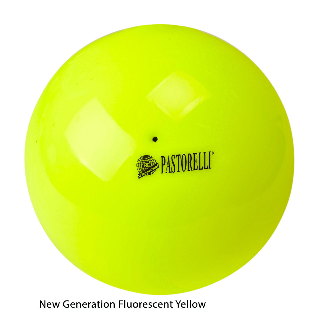 Mpala Rythmikis Gymnastikis Agonistiki Pastorelli New Generation FIG 00001 Fluorescent Yellow MelizDanceShop