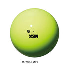 Mpala Rythmikis Gymnastikis Agonistiki Sasaki Gym Star M-20B LYMY 17cm Lime Yellow MelizDanceShop