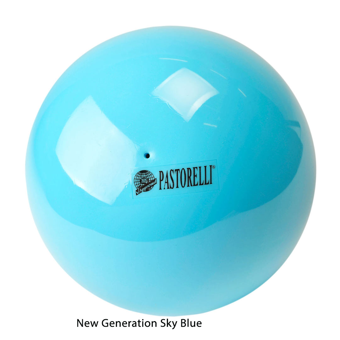 Mpala Rythmikis Gymnastikis Pastorelli New Generation 16cm Sky Blue MelizDanceShop