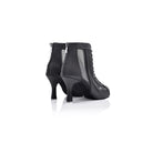 Mpotakia Xorou Gynaikeia Dancin DB38-085-510 Black Pair Back MelizDanceShop