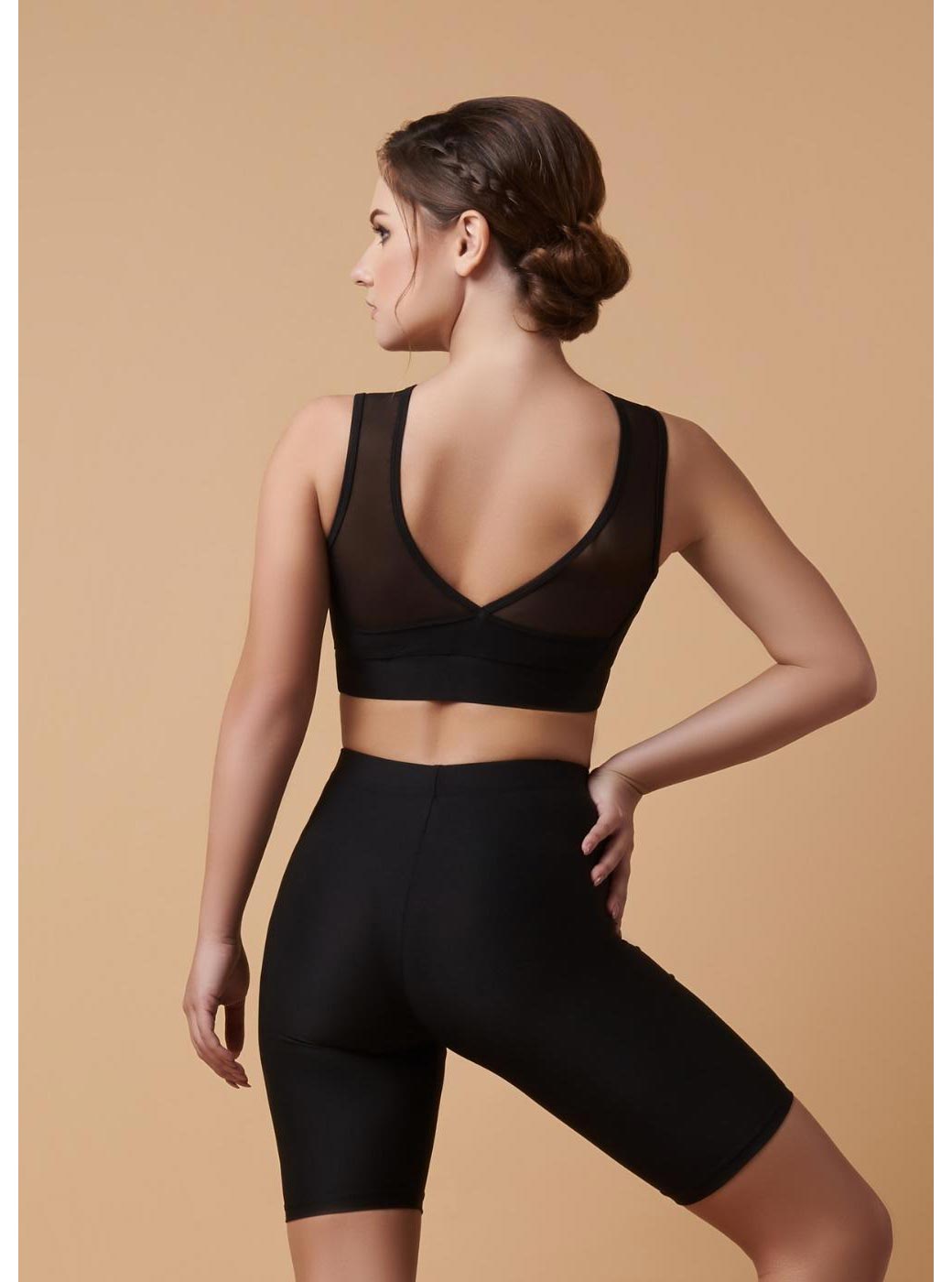 Mpoustaki Xorou Gynaikeio GrandPrix Kilian Black Back MelizDanceShop