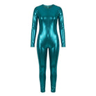 Olosomi Forma Aerial pania Refresh Emeraldine Catsuit Aerial Silk Unitard Long Sleeve Emerald Green MelizDanceShop