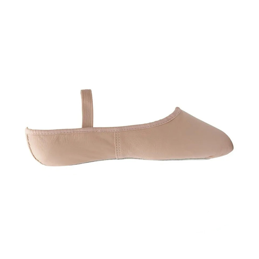 Paidika Papoutsia Mpaletou Dermatina GoDance Full Sole Ballet Pink MelizDanceShop