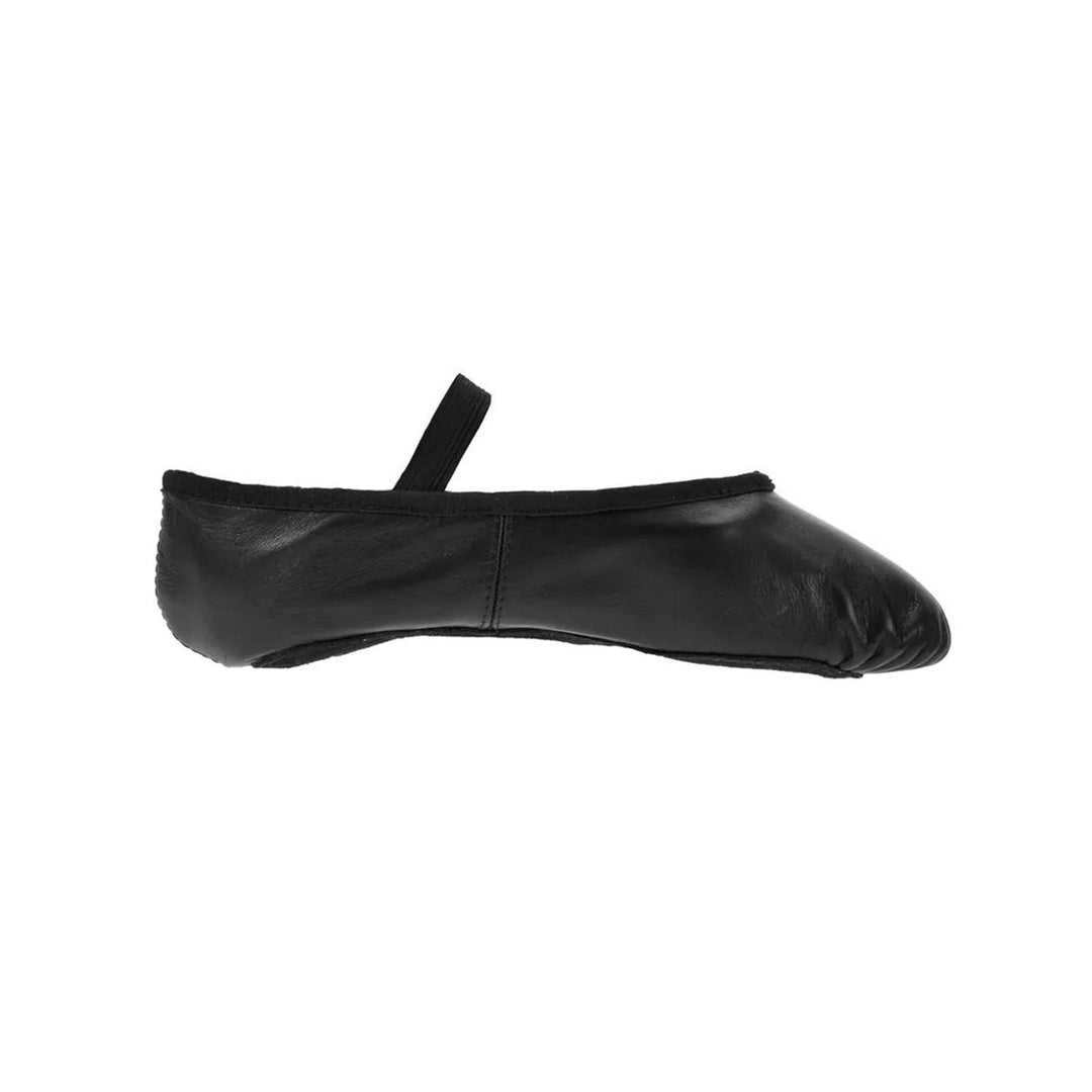 Paidika Papoutsia Mpaletou Dermatina GoDance Full Sole Black MelizDanceShop