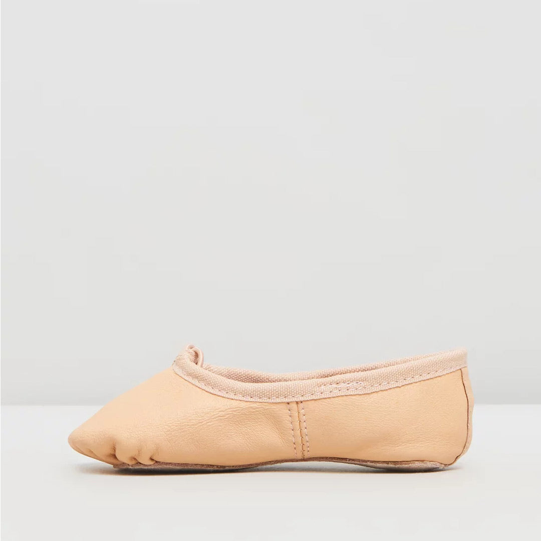 Paidika Papoutsia Mpaletou Dematina GradBallet Full Sole BalletPink Profile MelizDanceShop