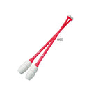 Paidikes Korines Rythmikis Gymnastikis Sindeomenes Agonistikes Chacott Rubber Clubs L410 41cm FIG 050.White Coral MelizDanceShop