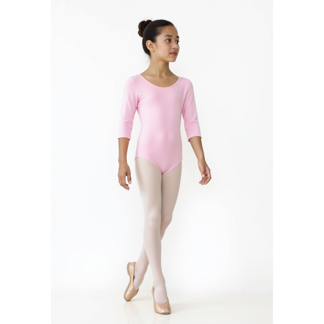 Paidiko Kormaki Xorou 3/4 Maniki GradBallet Trouakar Sleeve Petal Pink MelizDanceShop