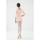 Paidiko Kormaki Xorou 3/4 Maniki GradBallet Trouakar Sleeve TheatricalPink Back MelizDanceShop