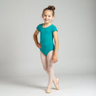 Paidiko Kormaki Xorou Konto Maniki GradBallet Short Sleeve MarineBlue MelizDanceShop