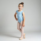 Paidiko Kormaki Xorou Konto Maniki GradBallet Short Sleeve SkyBlue MelizDanceShop