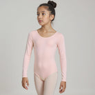 Paidiko Kormaki Xorou Makri Maniki GradBallet Long Sleeve Leotard TheatricalPink MelizDanceShop