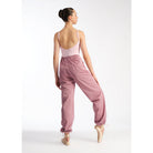 Panteloni Xorou Prothermansis Grishko Bliss-1 0405 Warmer Dance Pants Sauna Effect Dusty Pink Back MelizDanceShop