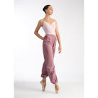 Panteloni Xorou Prothermansis Grishko Bliss-1 0405 Warmer Dance Pants Sauna Effect Dusty Pink MelizDanceShop