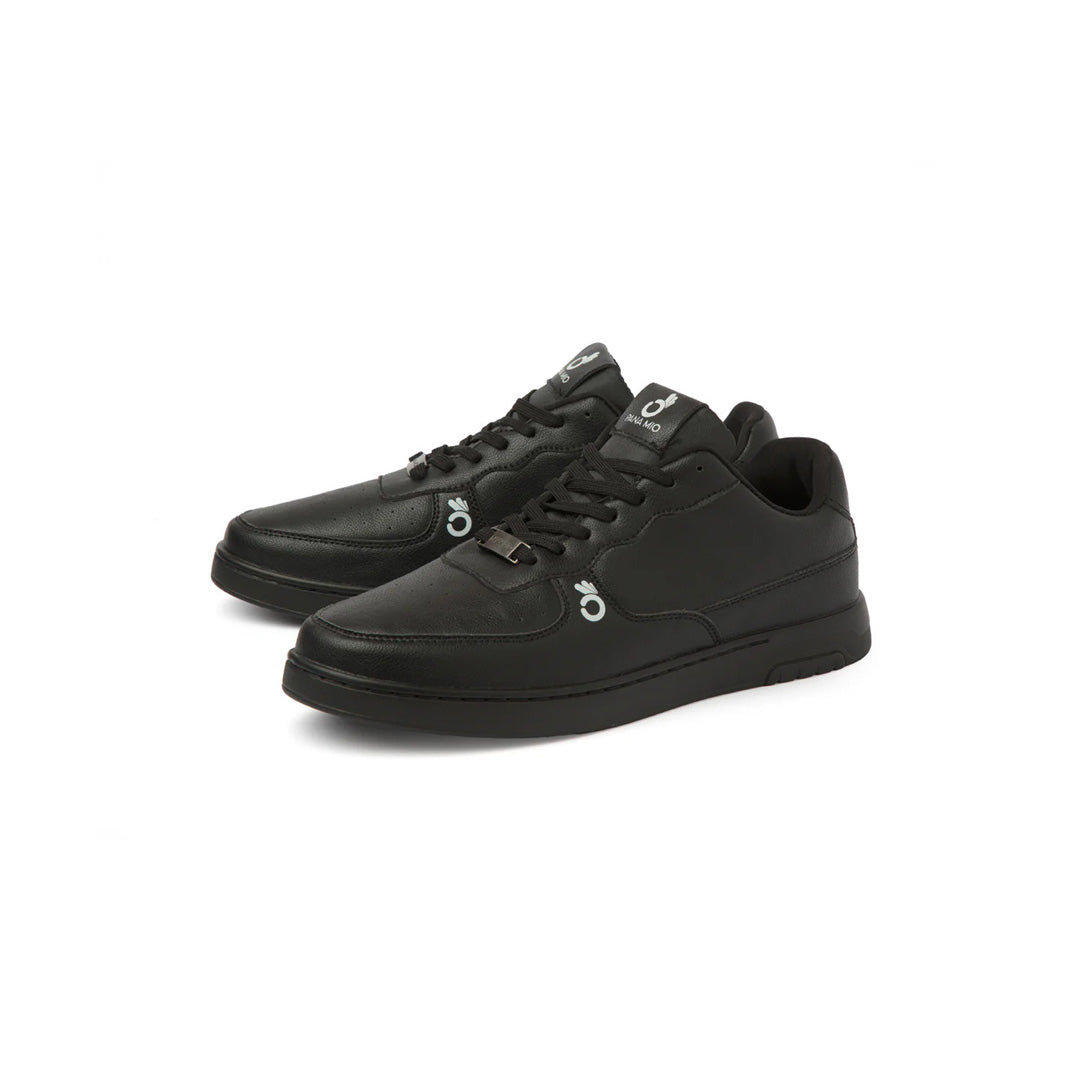 Papoutsia Xorou Athlitika Panamio Low Street Sole Black Pair MelizDanceShop