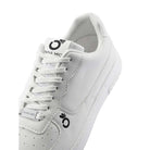 Papoutsia Xorou Athlitika Panamio Low Top White Front Zoom MelizDanceShop