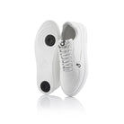 Papoutsia Xorou Athlitika Panamio Low Top White Pair 3 MelizDanceShop